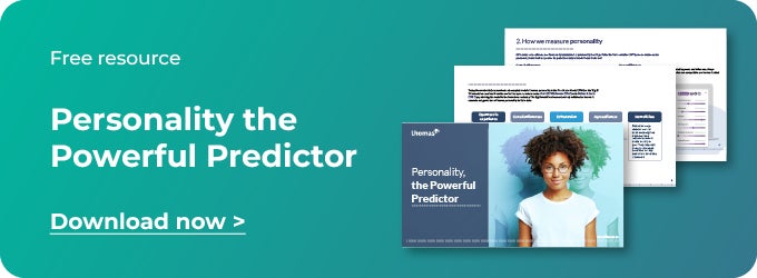 Learn what measuring personality looks like by downloading Thomas' Whitepaper