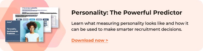 Learn what measuring personality looks like by downloading Thomas' Whitepaper