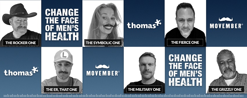 Meet Thomas’ Movember Squad