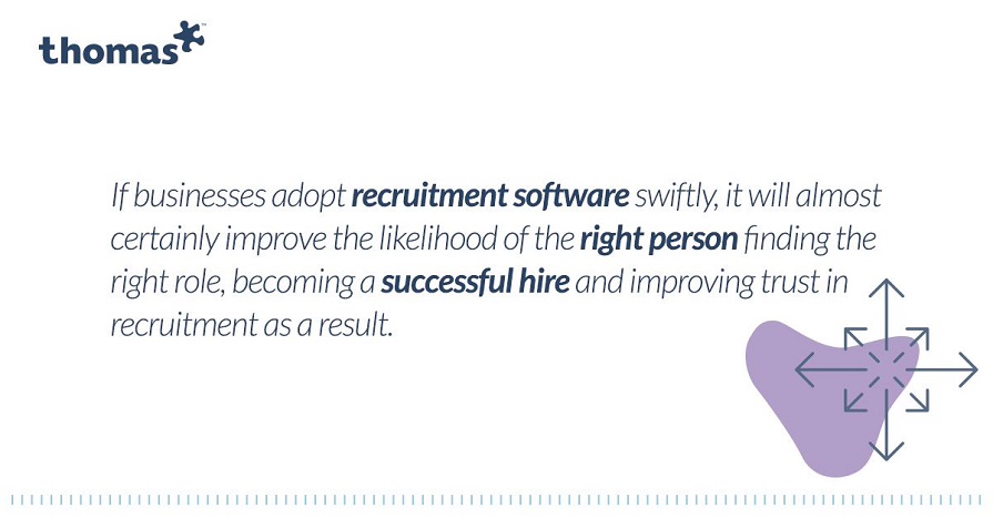 Rebuilding trust in recruitment processes with technology - quote