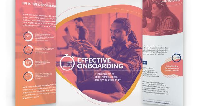 Efficient onboarding enables organisational agility