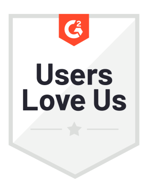 Users Love Us badge G2