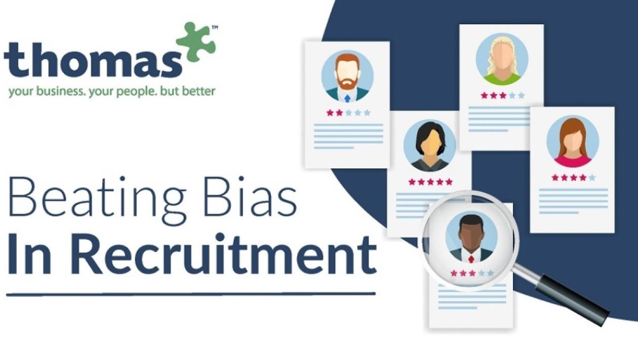 Beating Bias in Recruitment infographic