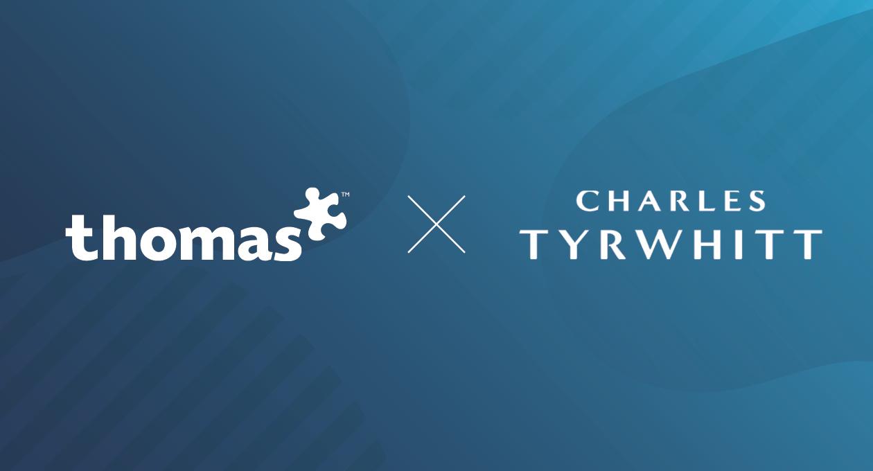 Thomas announces partnership with Charles Tyrwhitt